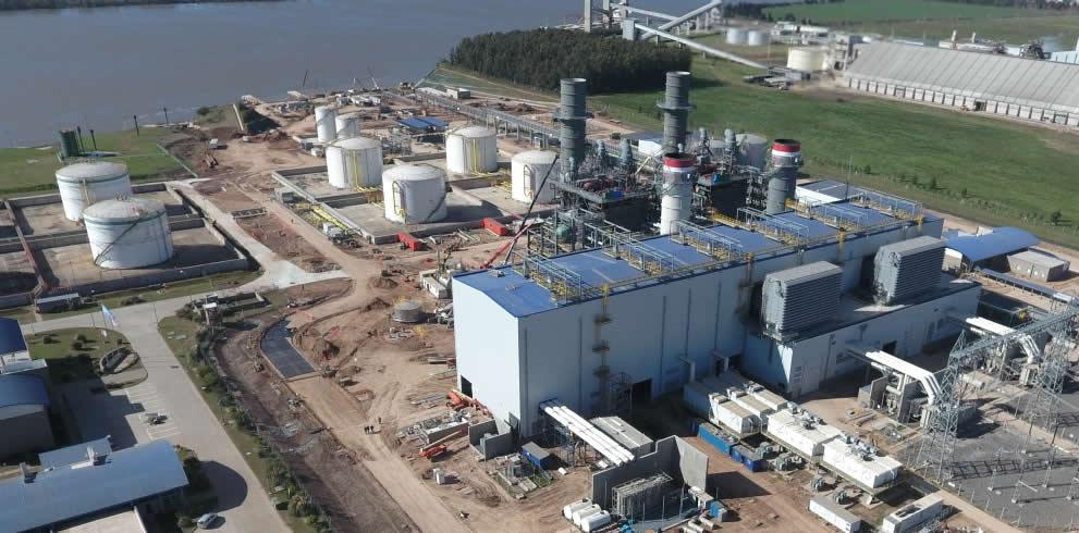 Obra: Central Termoeléctrica Vuelta de Obligado.