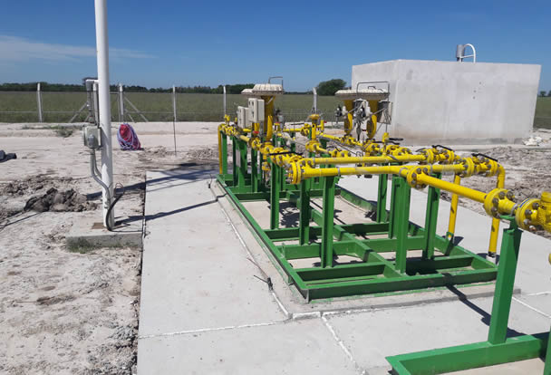 Gas: obra de RAFA S.A.
