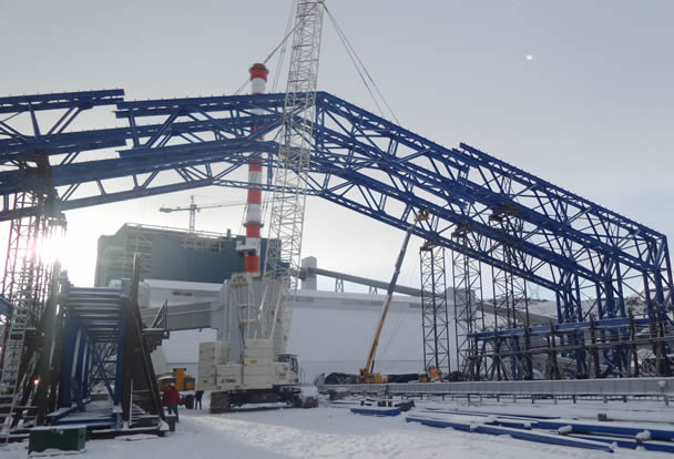 Grandes estructuras industriales y comerciales: obra de RAFA S.A.